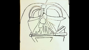 Star Wars Darth Vader Time lapse painting