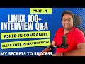 Linux 100  realtime scenario based interview questions and answers explained in detail  part  1