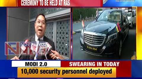 Foreign dignitaries arrive in Delhi to attend PM Modi's swearing-in ceremony