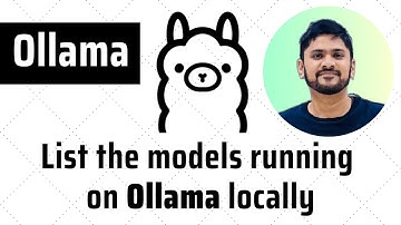 List the AI models running on Ollama locally | Ollama Tutorial for Beginners | Amit Thinks