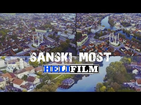 Pogled na Sanski Most - Snimci iz zraka - Aerial Footage