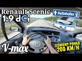 2007 Renault Scenic 1 9 dCi - Test V-max. W KOŃCU ktoś nas wyprzedził.