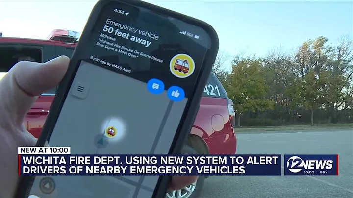 Digital alert system warns drivers of emergencies on the road