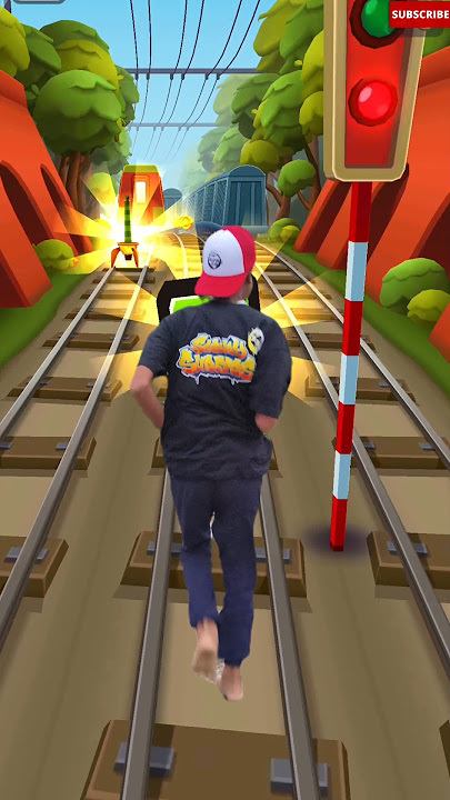 Real life Subway surfers game #subwaysurfers #reallife #shorts