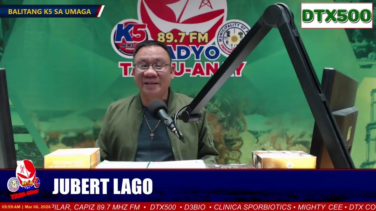 TOP OF THE HOUR NEWS with Gae Aligaen | March 6, 2026