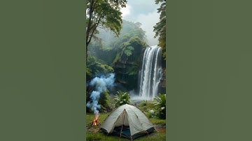 Want DEEP Relaxation in 5 Minutes? Try This Misty Rainforest Waterfall Ambience Now