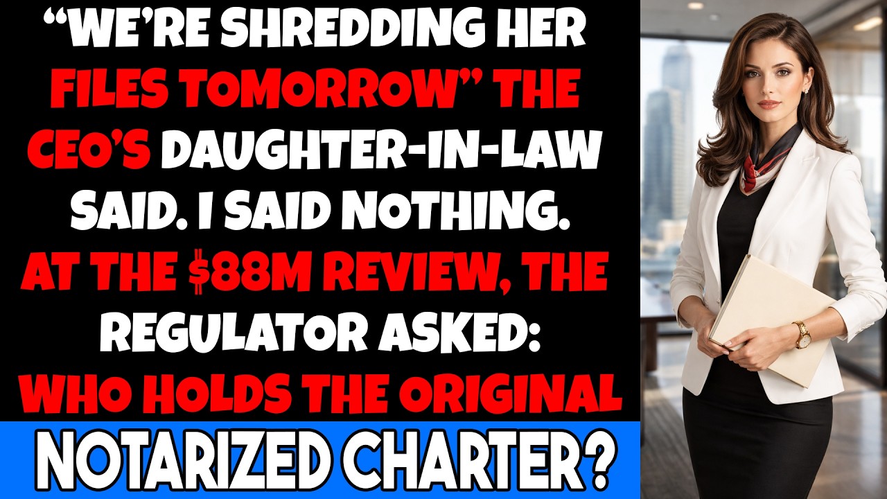 Silence in the Boardroom: The Woman Who Held the Charter