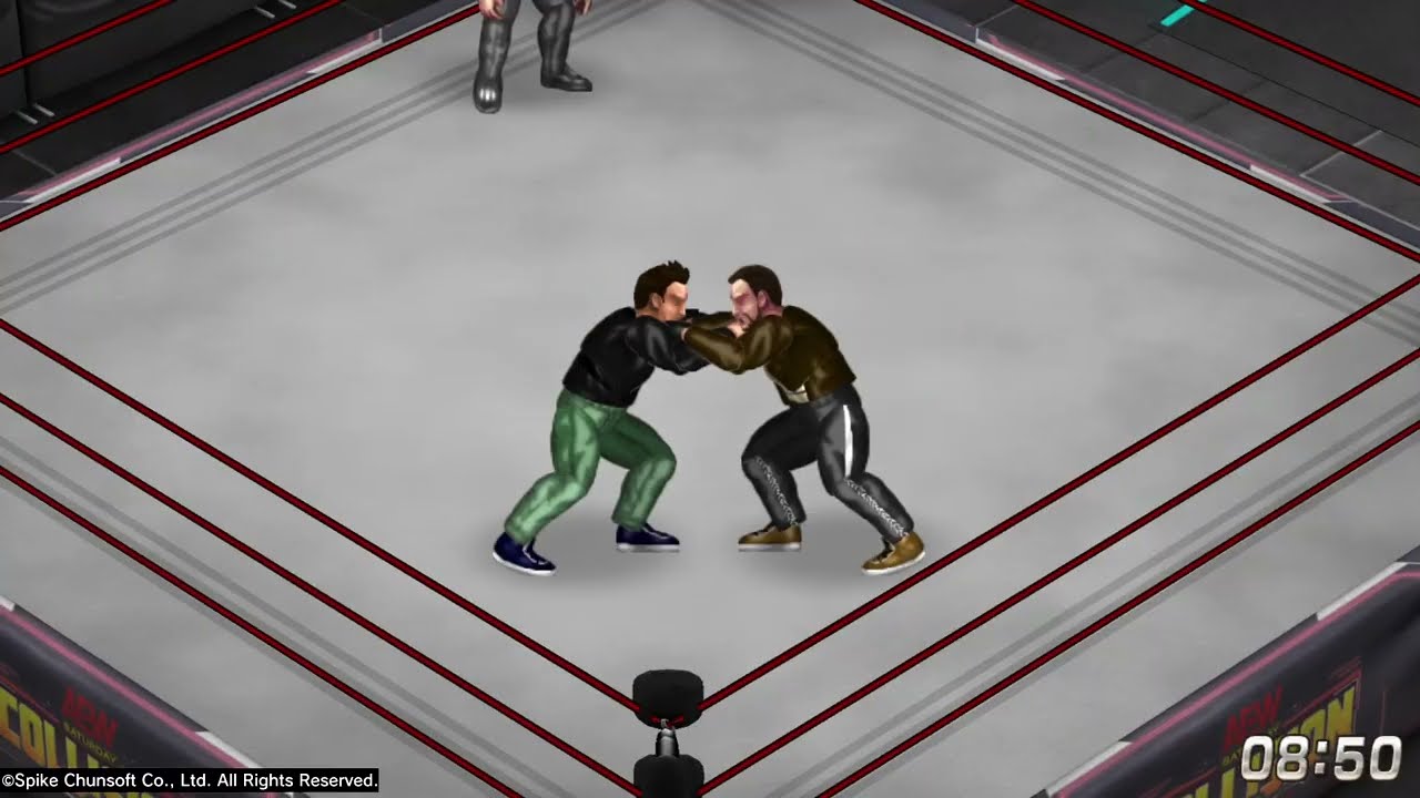 FIRE PRO WRESTLING WORLD: Niko vs. Claude