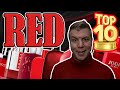 TOP 10 RED & READY FRAGRANCES FOR MEN! | SEEING RED! |  FRAGRANCE LIST