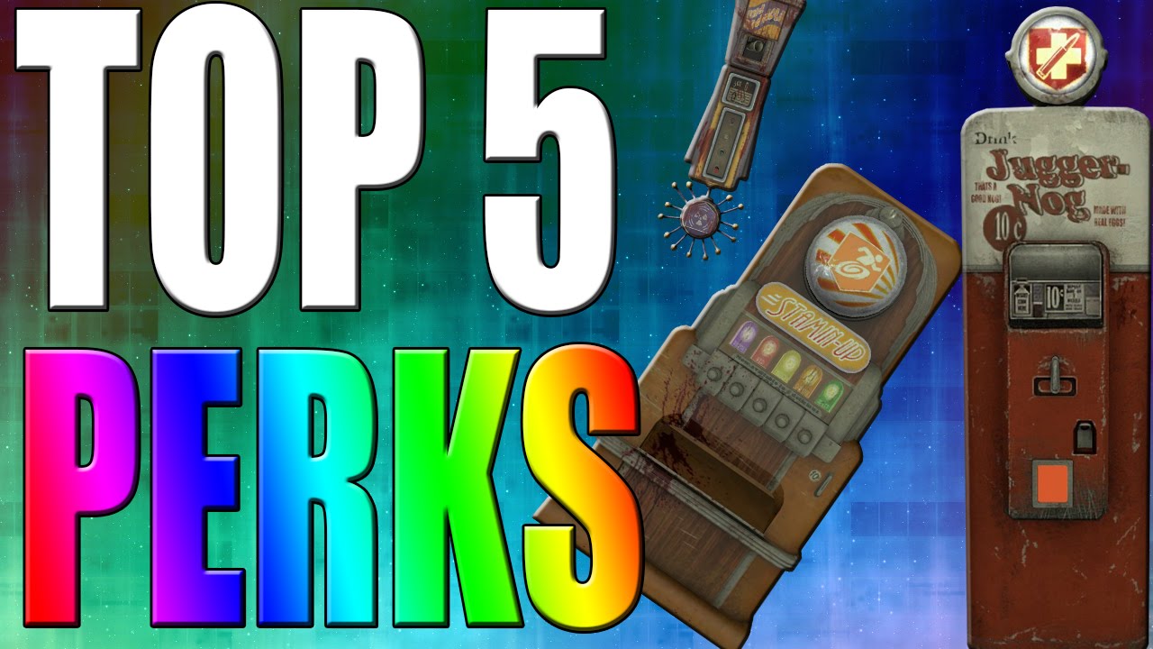 Top 5 Call Of Duty Zombies Perks (WAW-BO2)
