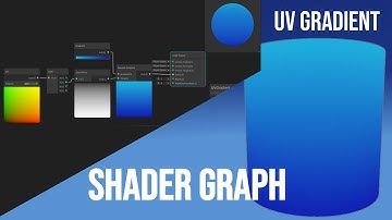 UV Gradient method in Unity Shader Graph | Shader Bits Series