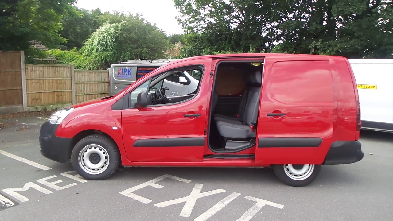 citroen berlingo 5 seater crew van