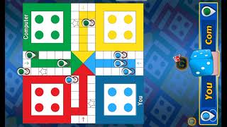 Ludu Gameplay 2 pelayars  | online Ludo game | Ludo King | ( Jahangir Gaming ) screenshot 3