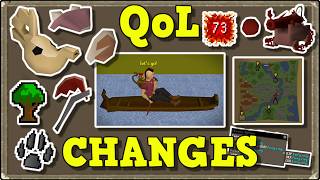Massive Getting Around QoL Changes + Boat Combat Buffed (OSRS)