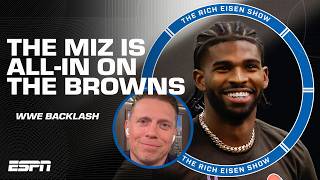 The Miz is CONFIDENT the Cleveland Browns are headed to THE SUPER BOWL! 📈 | The Rich Eisen Show