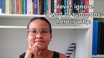 COURT PROCESS (PART 1) - WRIT OF SUMMONS