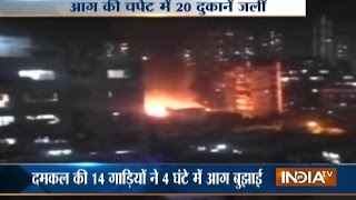 Mumbai: Massive Fire Breaks out in Chawl at Madanpura in Byculla