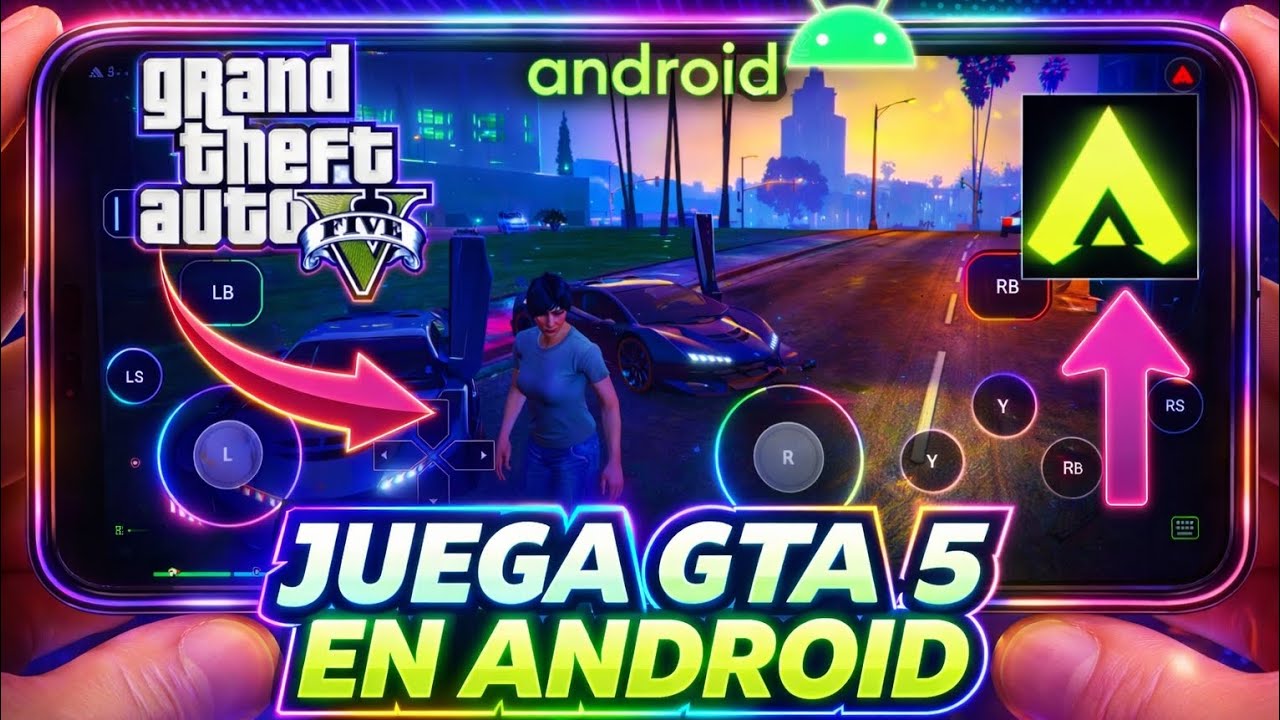 Cómo jugar GTA 5 en Android 🤯 con 3A Cloud Game (2026)