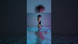 Futuristic Neon Pool: A Mesmerizing Underwater Experience
