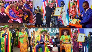 Otumfuo Nana Osei Tutu II, Mr. Ofori Sarpong,President Staff at Millennium Excellence Awards USA 🇺🇸 