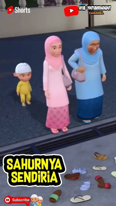 LILY Versi RAMADHAN By UPIN IPIN #short #upinipin #shorts #anak #tiktokvideo #tiktok2022 #lily