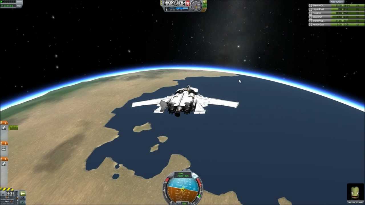 kerbal space program space plane design