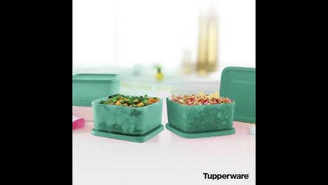 Tupperware Cubix Set