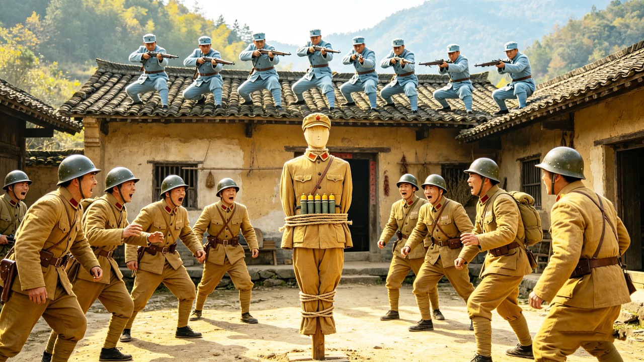 日軍調虎離山,八路反手偷梁換柱,反殺全場!
