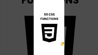 50 Must-Know CSS Functions You Can Deploy in Web Design! #html #css #functions #shorts #webroj