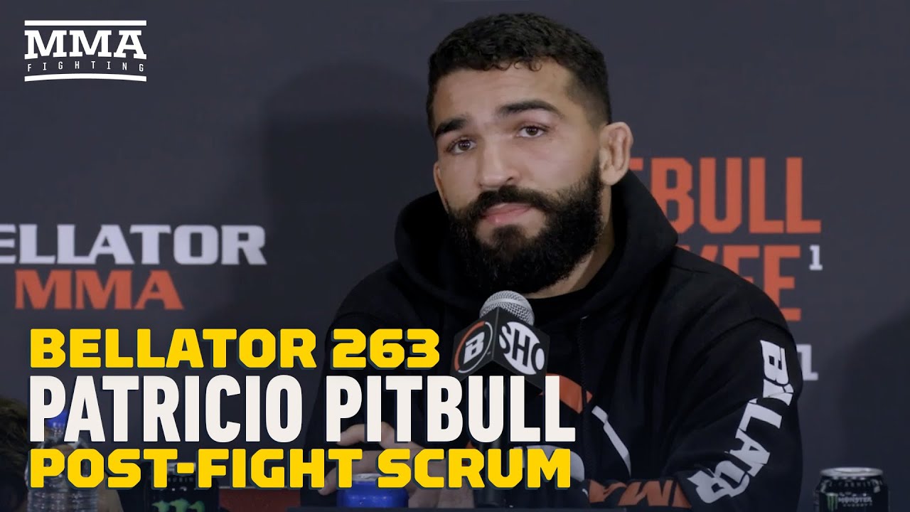 Patricio Pitbull Reacts To A.J. McKee Loss, Future in Bellator | Bellator 263 | MMA Fighting