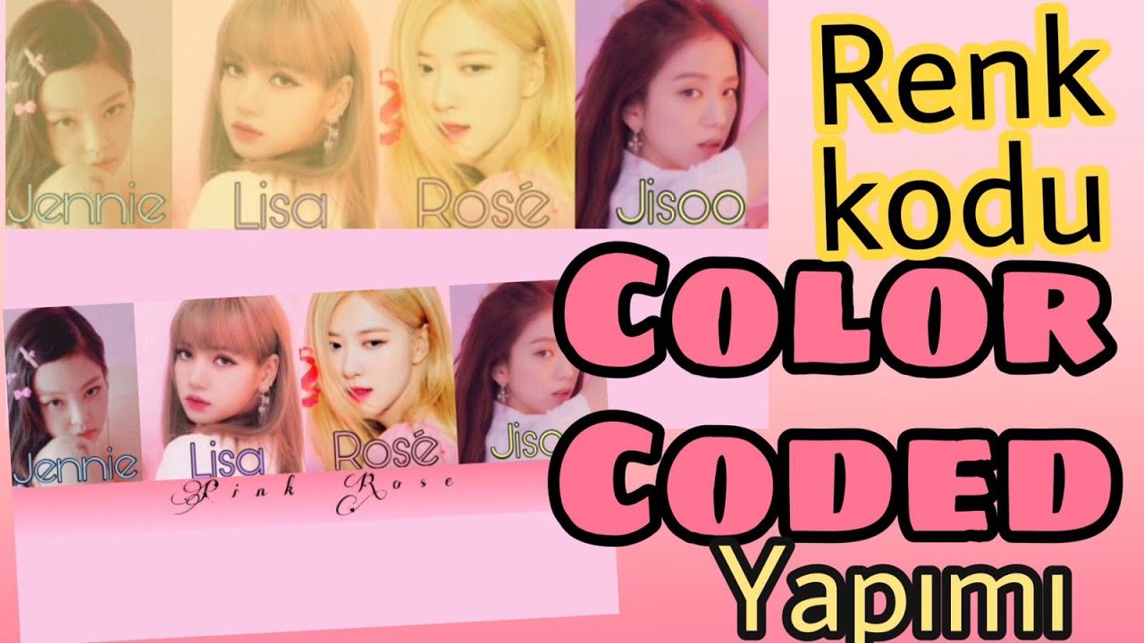 Color Coded / Renk kodları Nasıl Yapılır? (Türkçe anlatım) Telefondan ...
