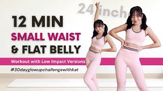 Best Workout to Trim Waist &amp; Shrink Tummy 💗 Paliitin ang Bewang at Tiyan!