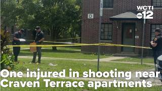 One injured in shooting near Craven Terrace apartments in New Bern screenshot 1