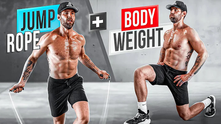 10 Min Beginner Jump Rope Workout W/ Bodyweight Exercises