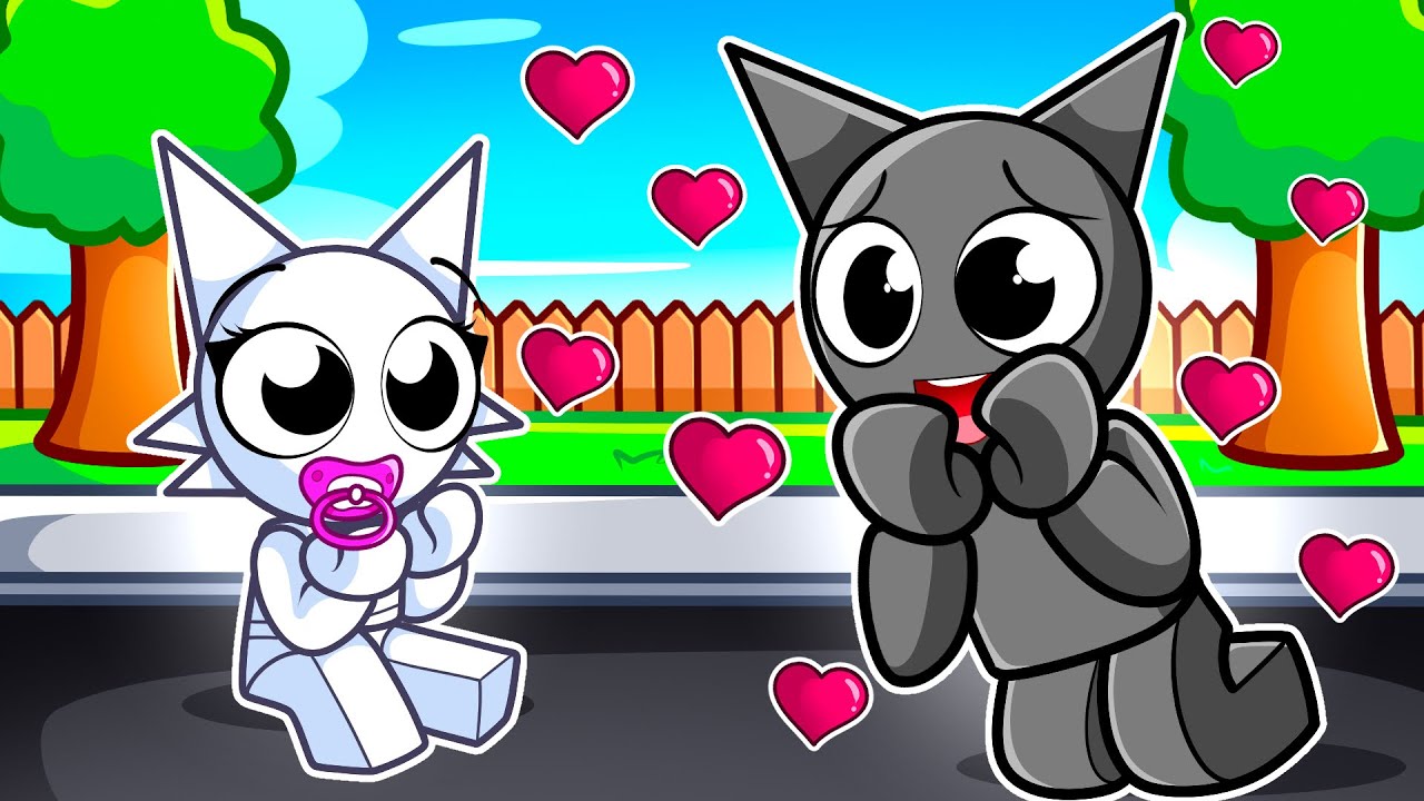 Gray ADOTOU a Wenda BEBÊ no Roblox