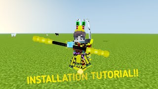 How to Install/Import the 'Sun Wukong Mod' in Minecraft Pocket Edition (Bedrock Edition) screenshot 5