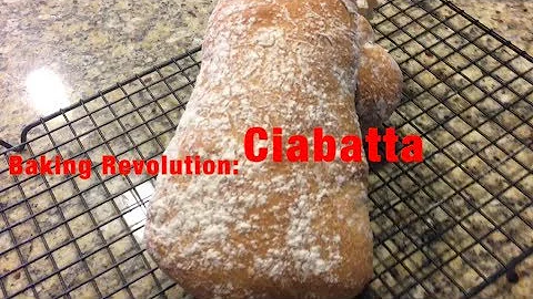 Cách làm bánh mì Ciabatta tại nhà