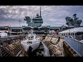 HMS Queen Elizabeth joins HMS Prince of Wales at Portsmouth Naval Base