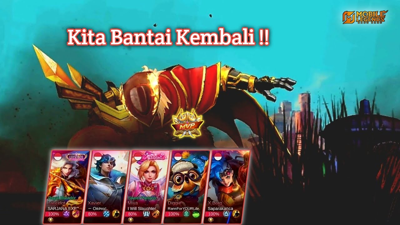 Kita bantai kembali di mode rank solo!! Gameplay Aldous - Mobile legends