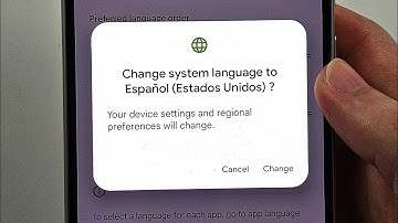 How To Change Language in Google Pixel 9