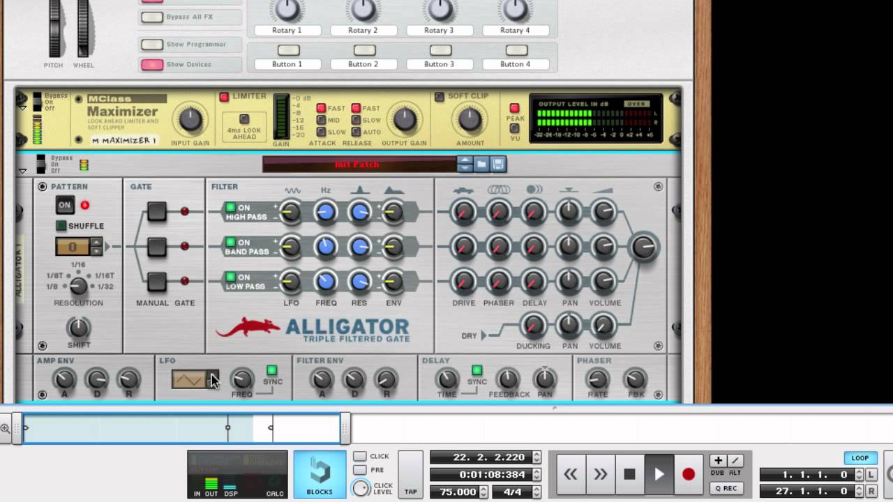 Reason Sound Design How to make a gated filter sweep - Reason Sound Design - YouTube