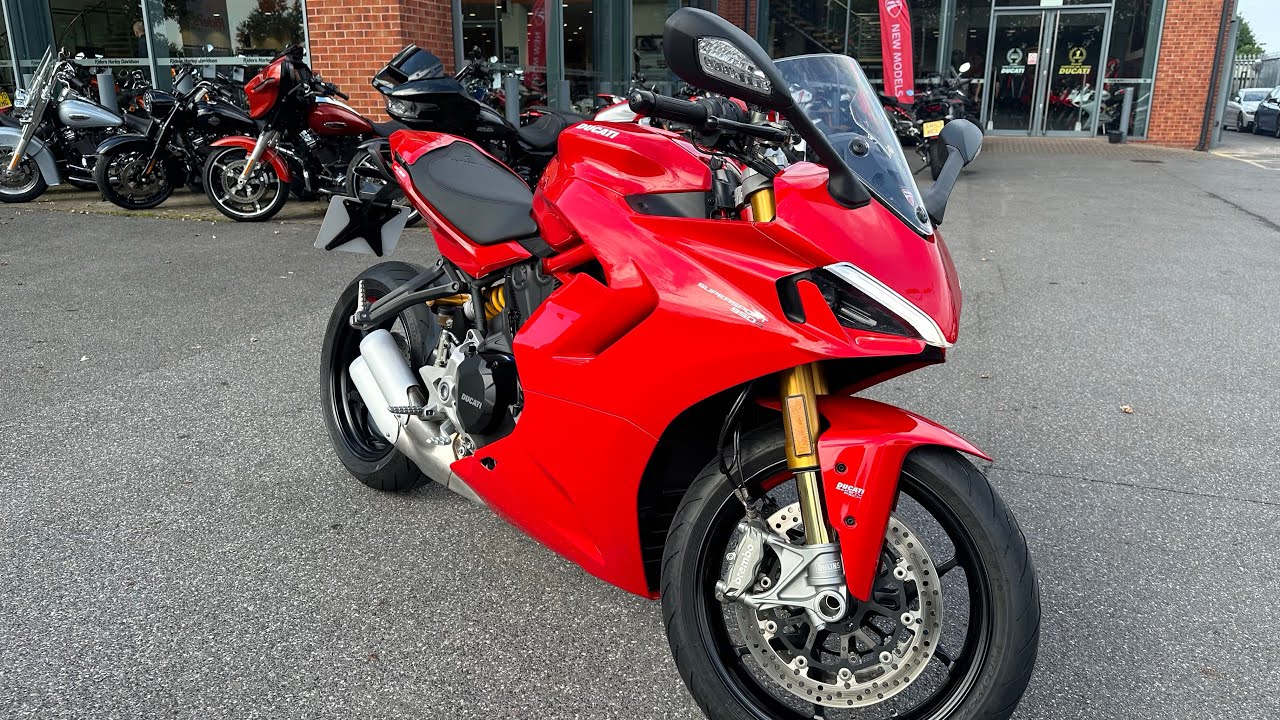 Ducati Supersport 950 S (Red) walkaround with engine sound for sale ...