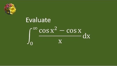Solving improper integral using Laplace transformation (Mis-1726)