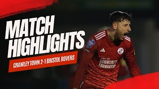 Crawley Town v Bristol Rovers highlights