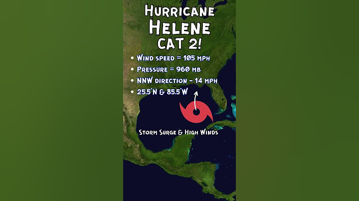 Hurricane Helene Could Become A Major Hurricane