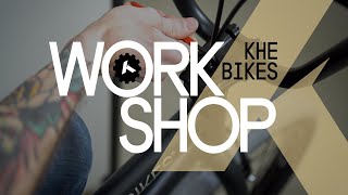 KHEbikes WorkShop - How to tighten a BMX headset | How to fix a shaking BMX headset