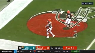 Flacco To Njoku For A WIDE OPEN TD - JAGUARS vs BROWNS - 2023-24 NFL SEASON - WEEK 14