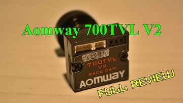 Aomway 700TVL V2 FPV Camera from Banggood, small in size but big in features