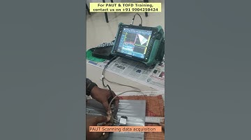 PAUT Scanning data acquisition #PAUT #ultrasonictesting