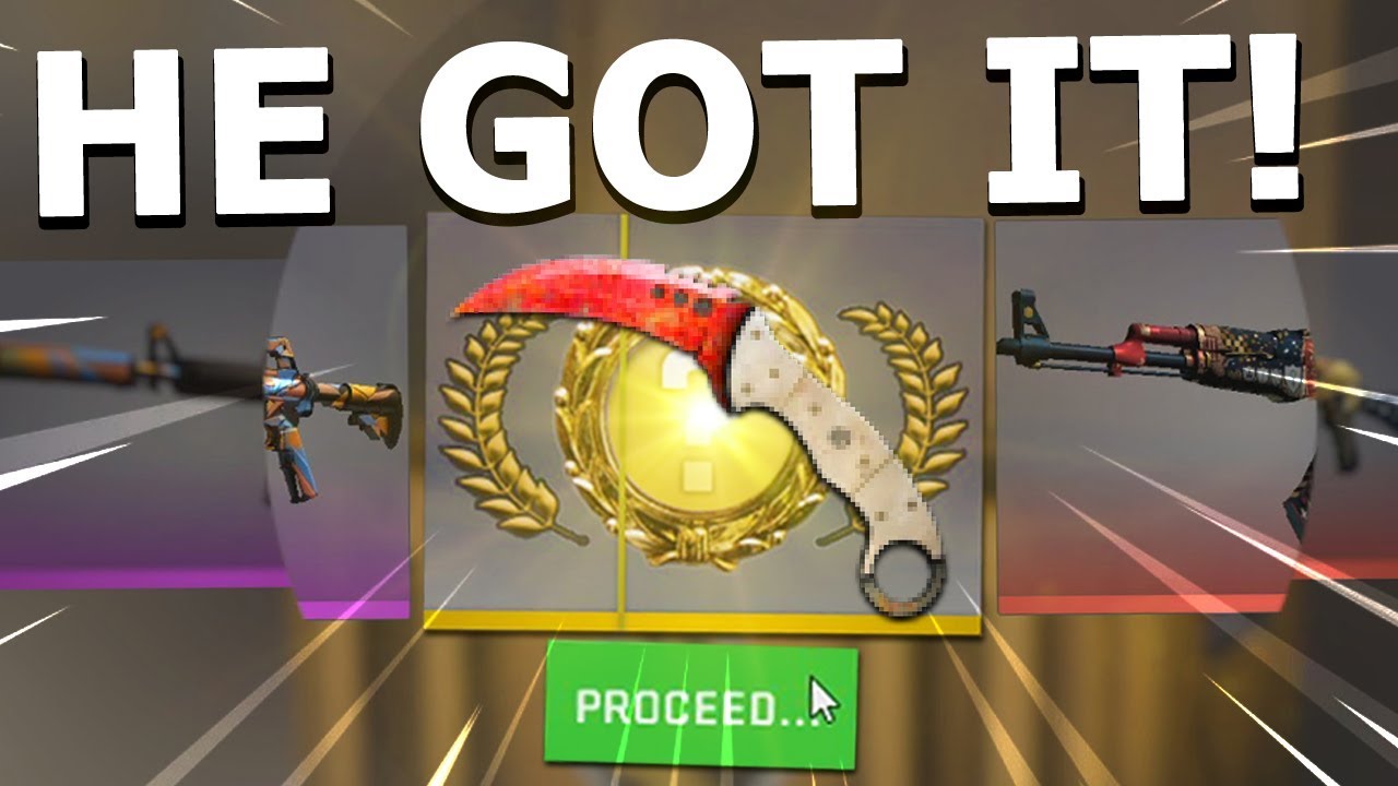 the case opening god (csgo) - YouTube